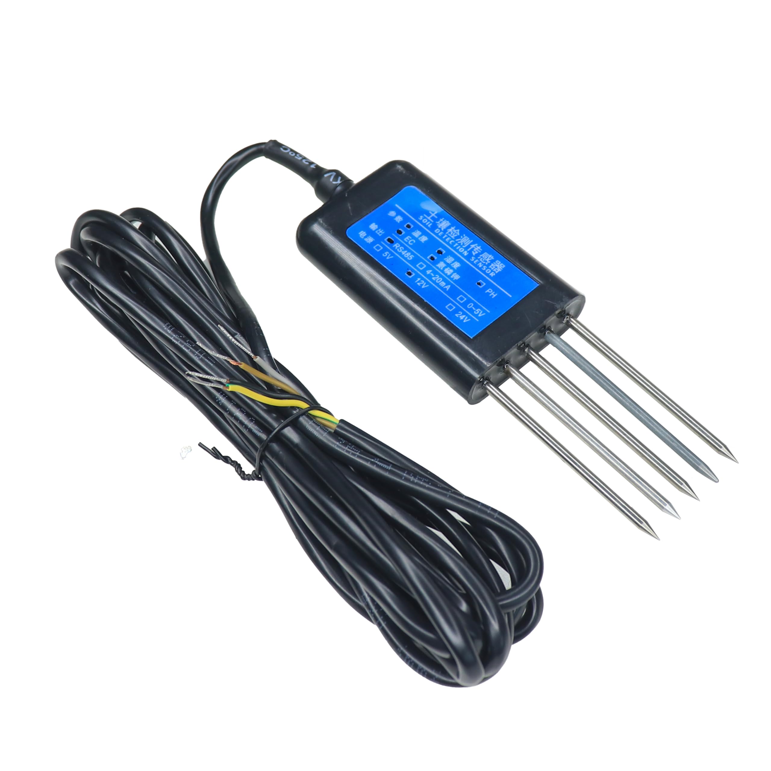 Electronic Spices RS485 12-24V PH Soil Detector Moisture Sensor-image-31