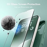 Vista 283 de GONEZ Funda para iPhone 14 Pro, compatible con Magsafe, con protector de pantalla + protector de lente de cámara, forro de microfibra suave