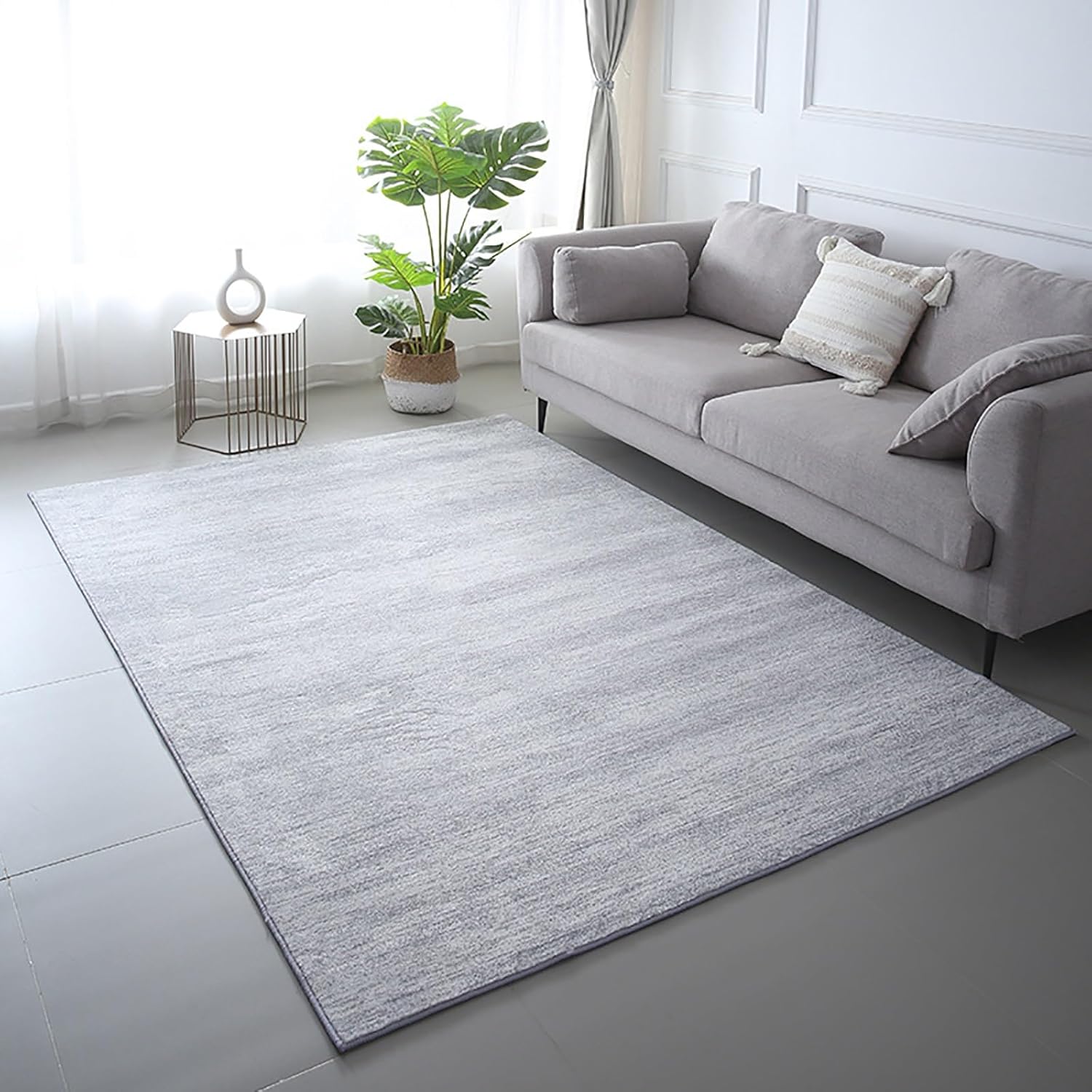 Fluffy Living Room Carpets Washable Rug Indoor Non-Slip Kids Rugs Soft Non Slip Oriental Rug Durable for Kids and Pets Non-Shedding for Living Room Bedroom & Office. ( Size : 200x300CM/6.6*9.8ft , Col