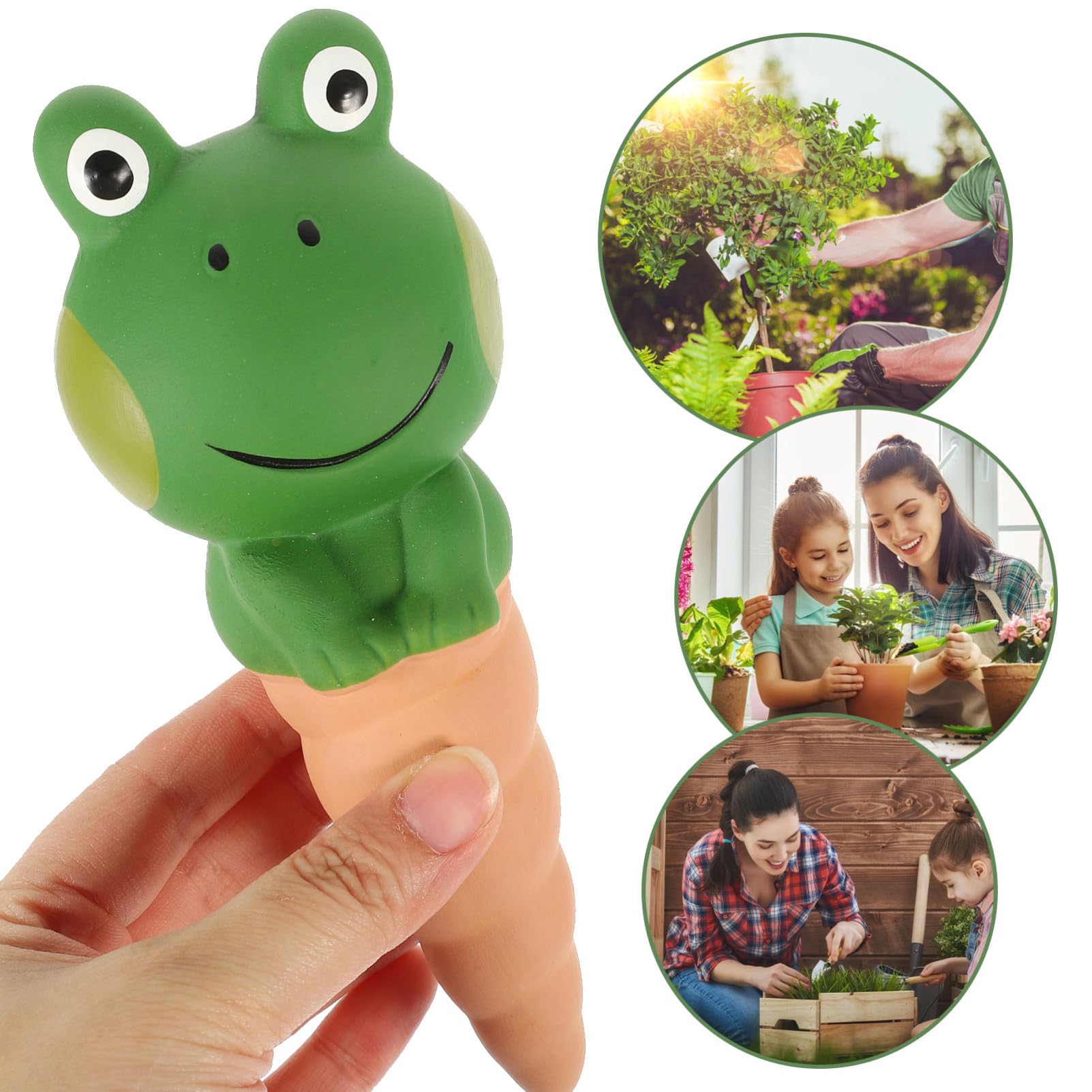 Hemobllo 4pièces Globes Arrosage pour Plantes Forme De Grenouille Arroseurs Automatiques à Picots pour Intérieur Et Extérieur