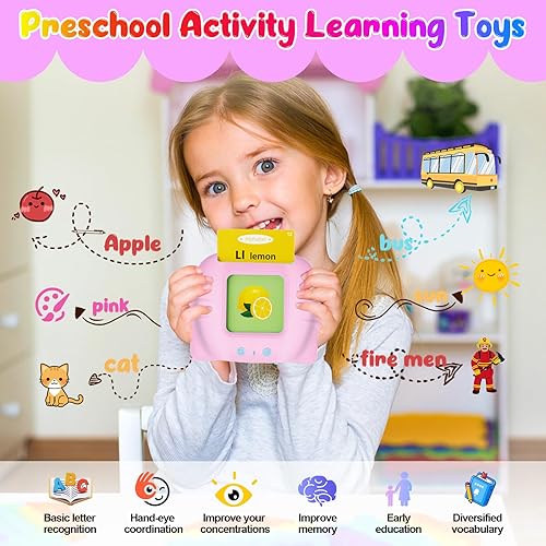 Miniatura 2 de Tarjetas didácticas parlantes, juguetes de terapia del habla  336 palabras visuales Montessori Preescolar Educativo Aprendizaje Pocketspeech