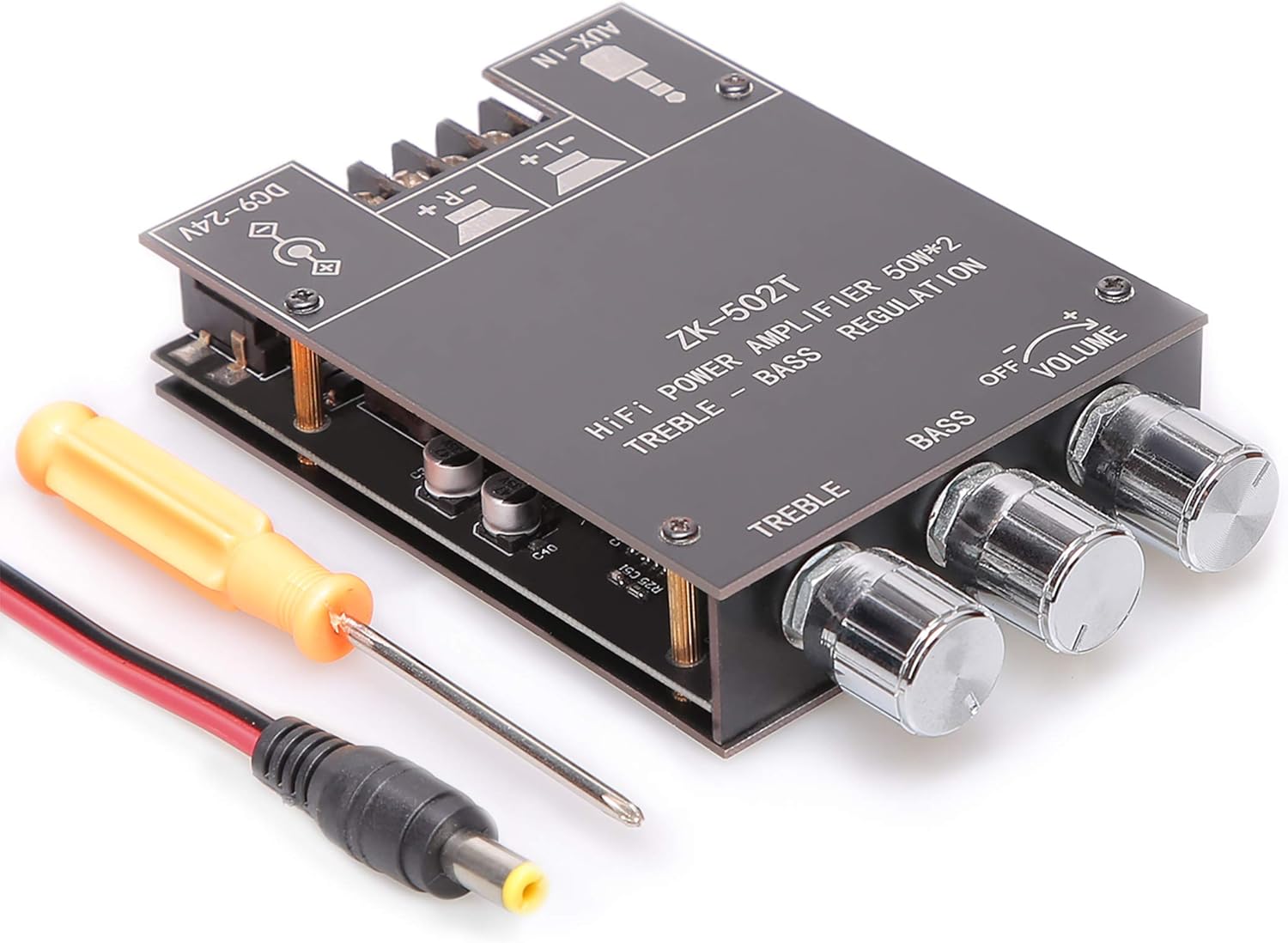 Auna Amplificateur Audio, Système Stéréo Recepteur Bluetooth Hifi