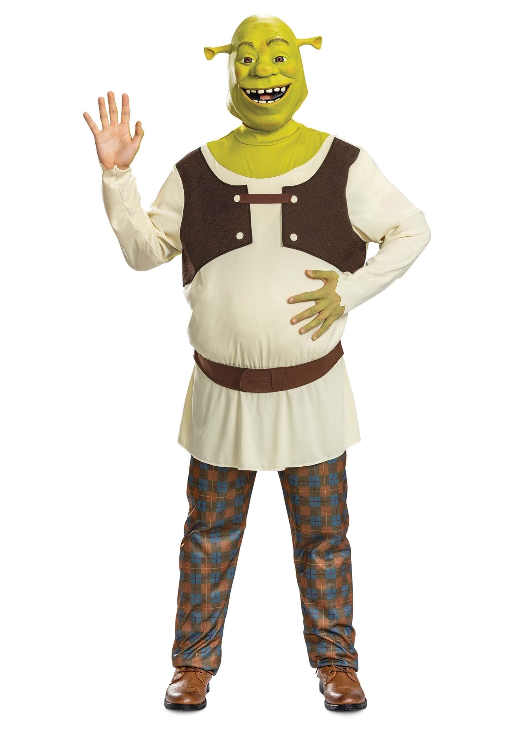 Disguise Shrek Men Costume, Official Shrek Adult Costume