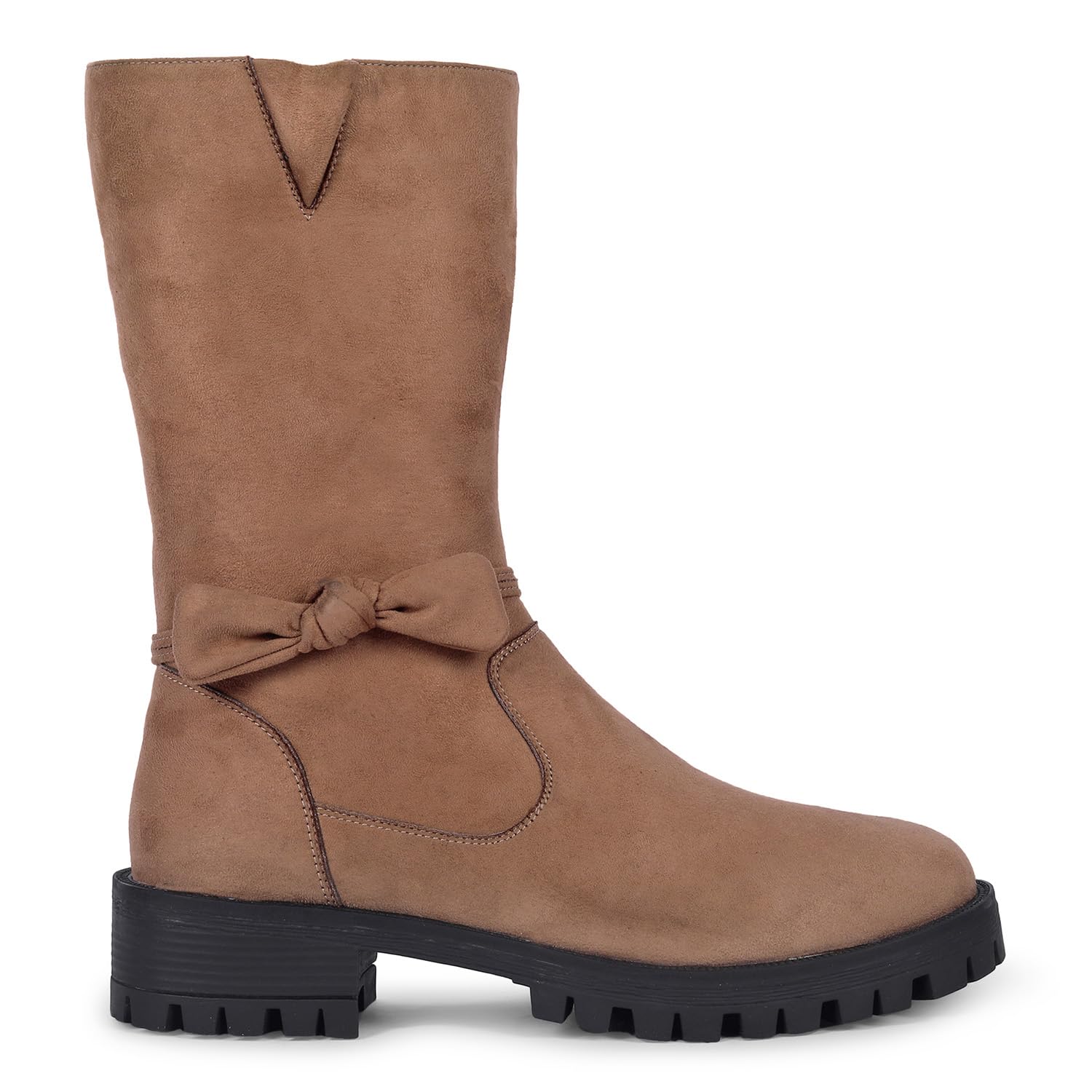 Women's Calf Length Boots | Effortlessly Chic & Timelessly Stylish | Durable | All day Comfort | Trendy Casual Boots | Winter, Snow and Holiday Outings-image-28