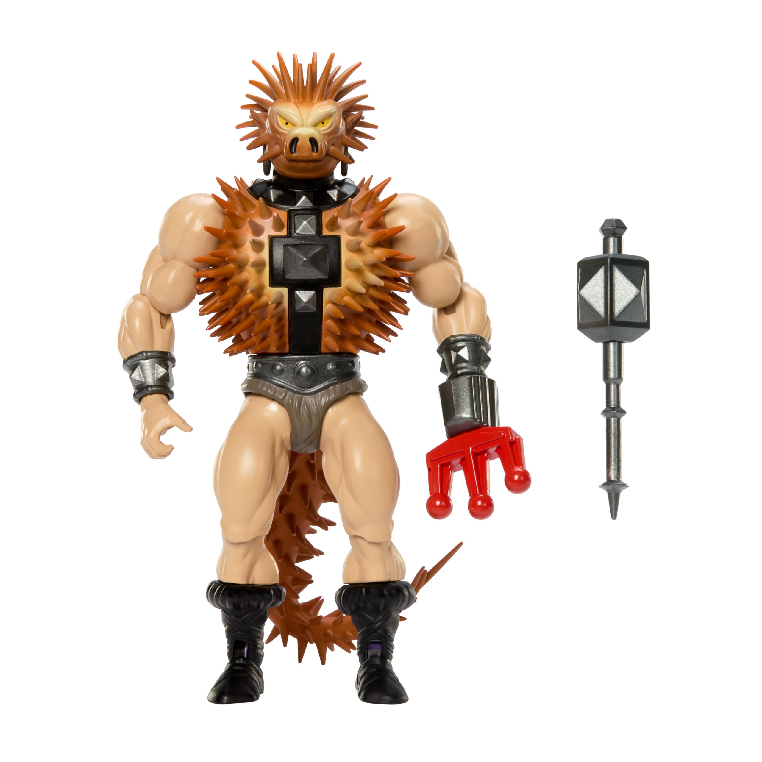 Masters of the Universe Origins Action Figures Sketchbook Series Spikor, 5.5-inch 1980s Posable Master of Evil Combat, Weapon & Removable Tail, JFX03