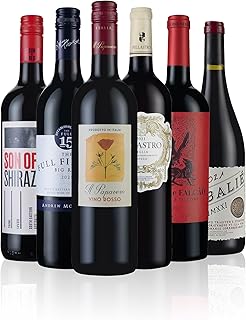 Laithwaites Customer Favourites Red Wine - Case of 6 Mixed Bottles (75cl) - Australian, Italian, French & Portuguese Variety - Black Stump Durif Shiraz, Cabalié, Il Papavero & More Selection