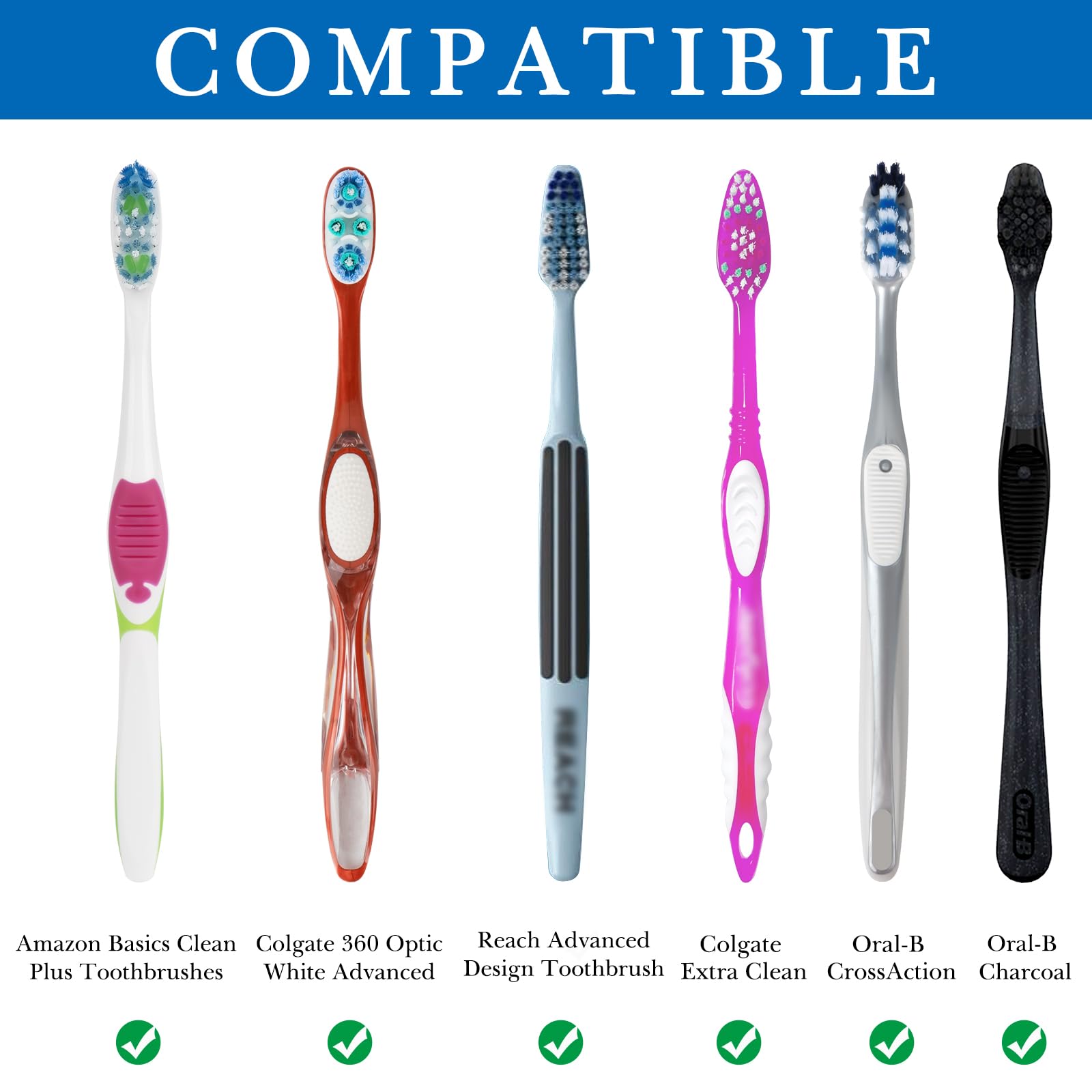 WRITWAA Capuchon De Brosse à Dents En Silicone 20 Pcs Étui De Protection Anti-poussière Housse Portable Pour Voyage Capuchon Pour Brosse à Dents Accessoires De Camping Maison Pratique Familles