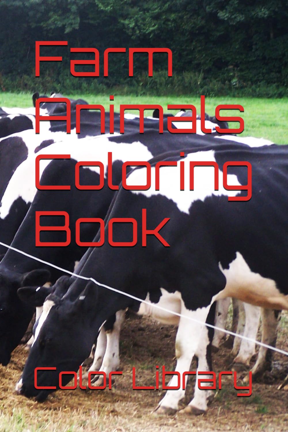 Farm Animals Coloring Book