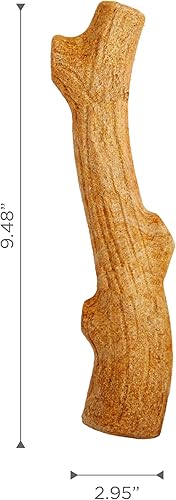 Miniatura 8 de Petstages Outward Hound Super Dogwood Juguete Masticable Duradero para Perros, Mediano - Palo Masticable de Larga Duración Hecho con Madera Real -