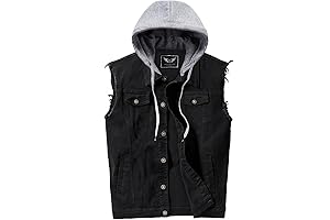 Men's Denim Vest: Ultimate Style and Comfort