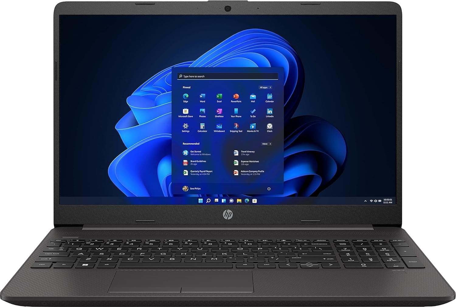 HP Notebook 255 G8 Pc portatile,Display HD 15.6",Cpu Amd Athlon,fino a 2,60 GHz,Ram 8 GB DDR4,SSD M.2 Nvme 256 Gb, Bluetooth, WIFI,Porta Lan RJ-45,Windows 11