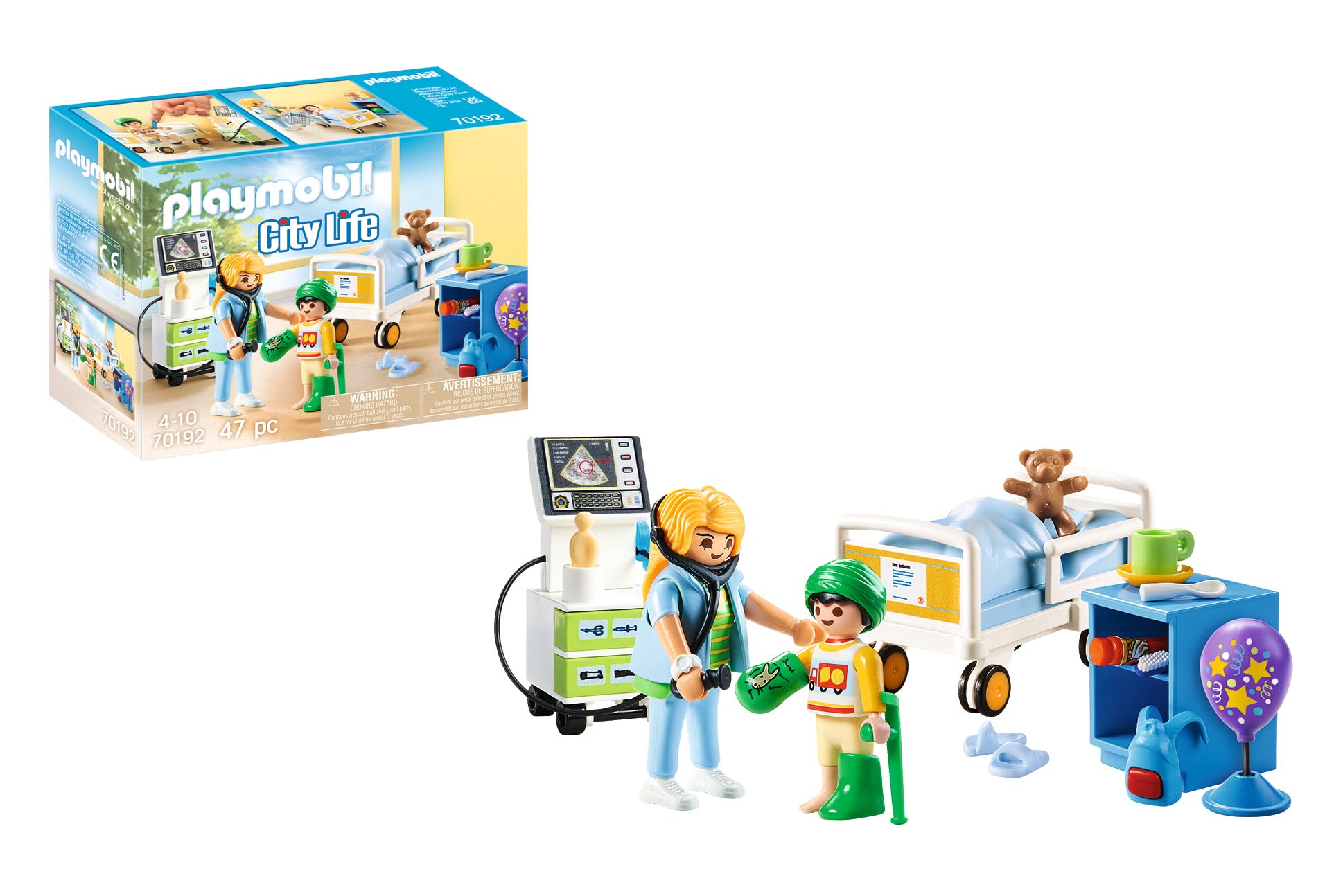 PLAYMOBIL City Life 70194 - Nonna Con Nipote E Deambulatore - 20 Pezzi - Dai 4 Anni