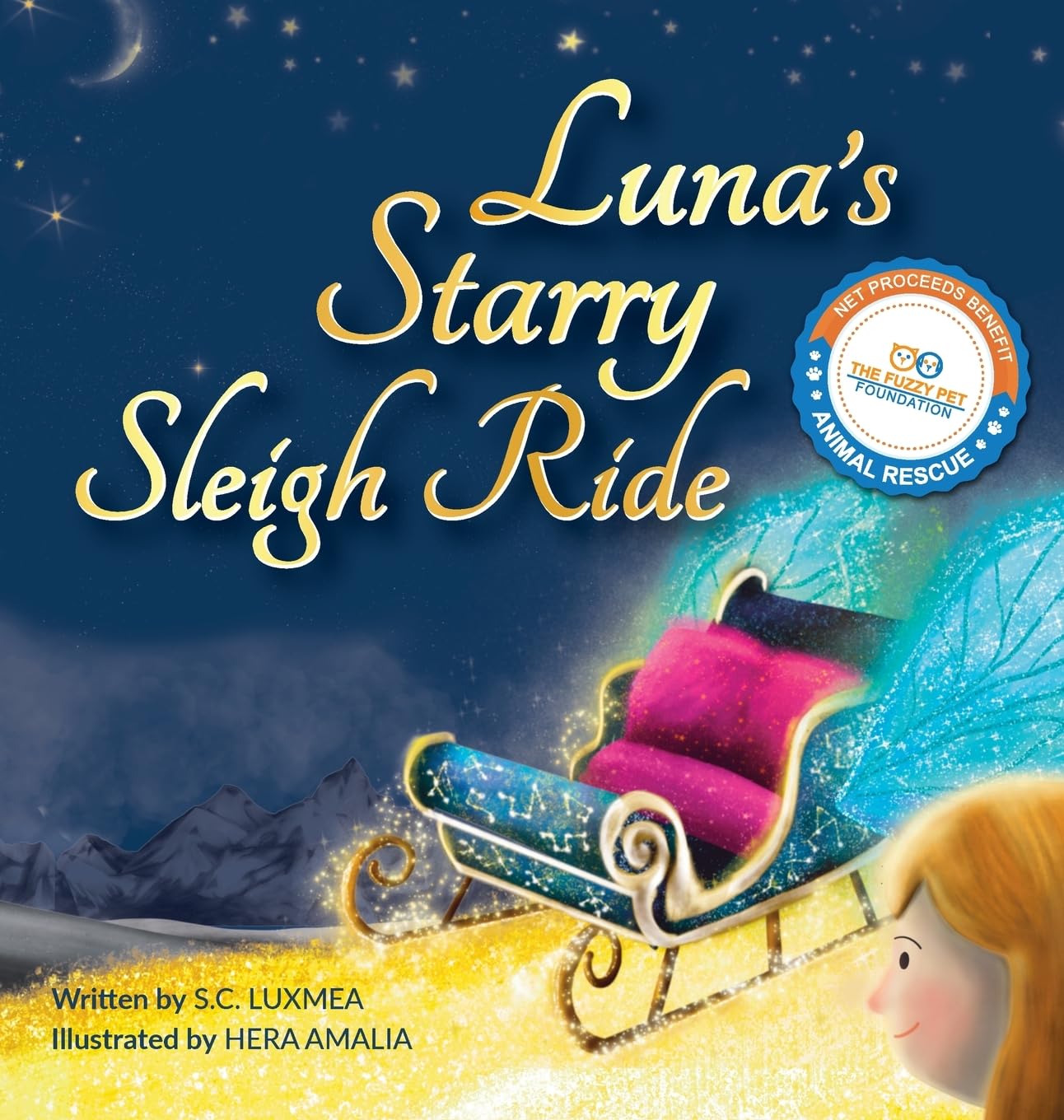 Luna's Starry Sleigh Ride