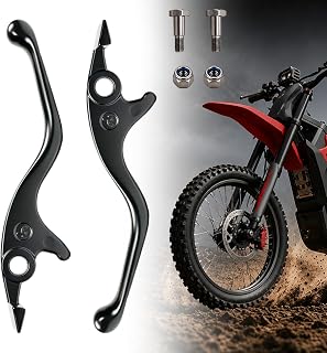 E-Bike Brake Levers for Yozma in 10/Yozma in 10 Pro/Tuttio Soleil 01 Electric Dirt Bike, Aluminum Adjustable Brake Levers, Yozma/Tutti Upgrade Part Accessories, Ebike Replacement Parts
