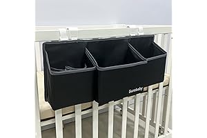 3-in-1 Hanging Baby Diaper Caddy: The Ultimate Cribside Companion