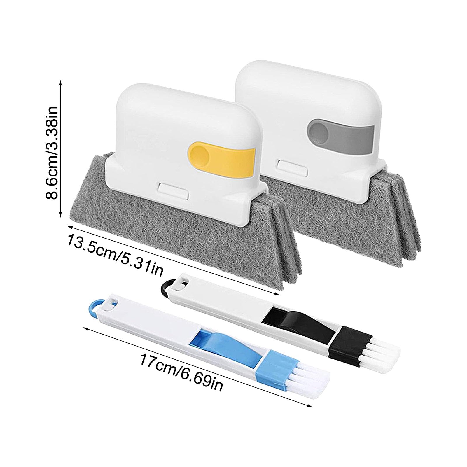 Limpiador De Alféizar De Ventana: Cepillo De Limpieza De Ventanas