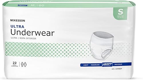 Vista 19 de MCK83733100, McKesson Ultra, ropa interior absorbente para adultos, elástico, tamaño extragrande, desechable, gran absorción