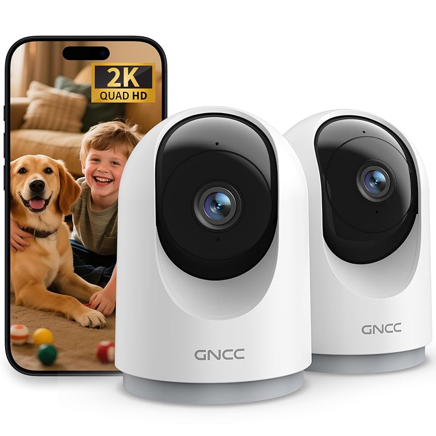 GNCC Telecamera WiFi Interno 2K(3MP)