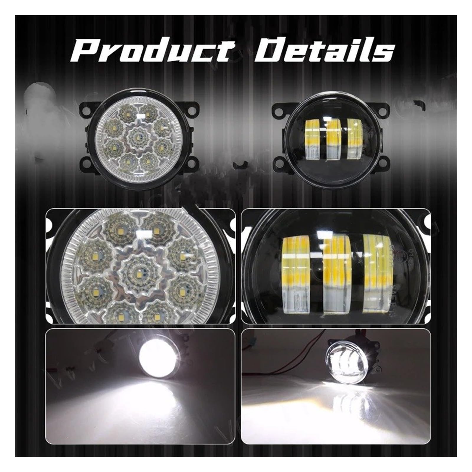 Luces Antiniebla Faros Antiniebla Para Duster Megane 2 3 Para Koleos Para Logan Para Scenic Para Kadjar Kangoo Para Fluence L30 Parachoques Delantero Antiniebla(Halogen)