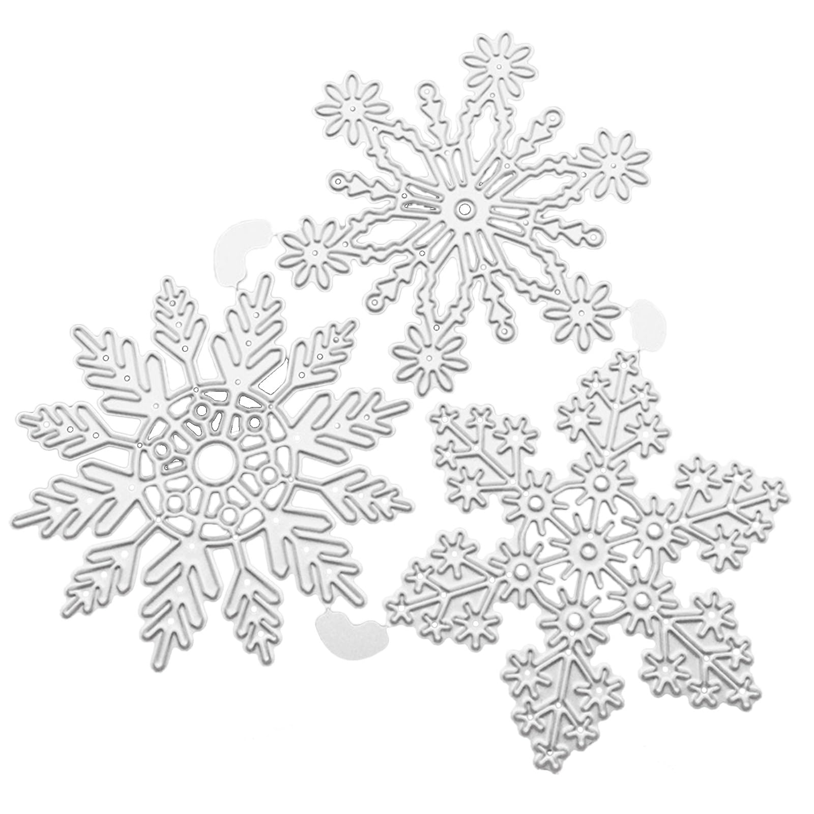 Tsophreniq Snowflake Embossing Cutting Dies Embossing Die Cuts for Birthday Card Party Invitation Making Scrapbooking Craft Floral for Card Making Floral for Scrapbooking