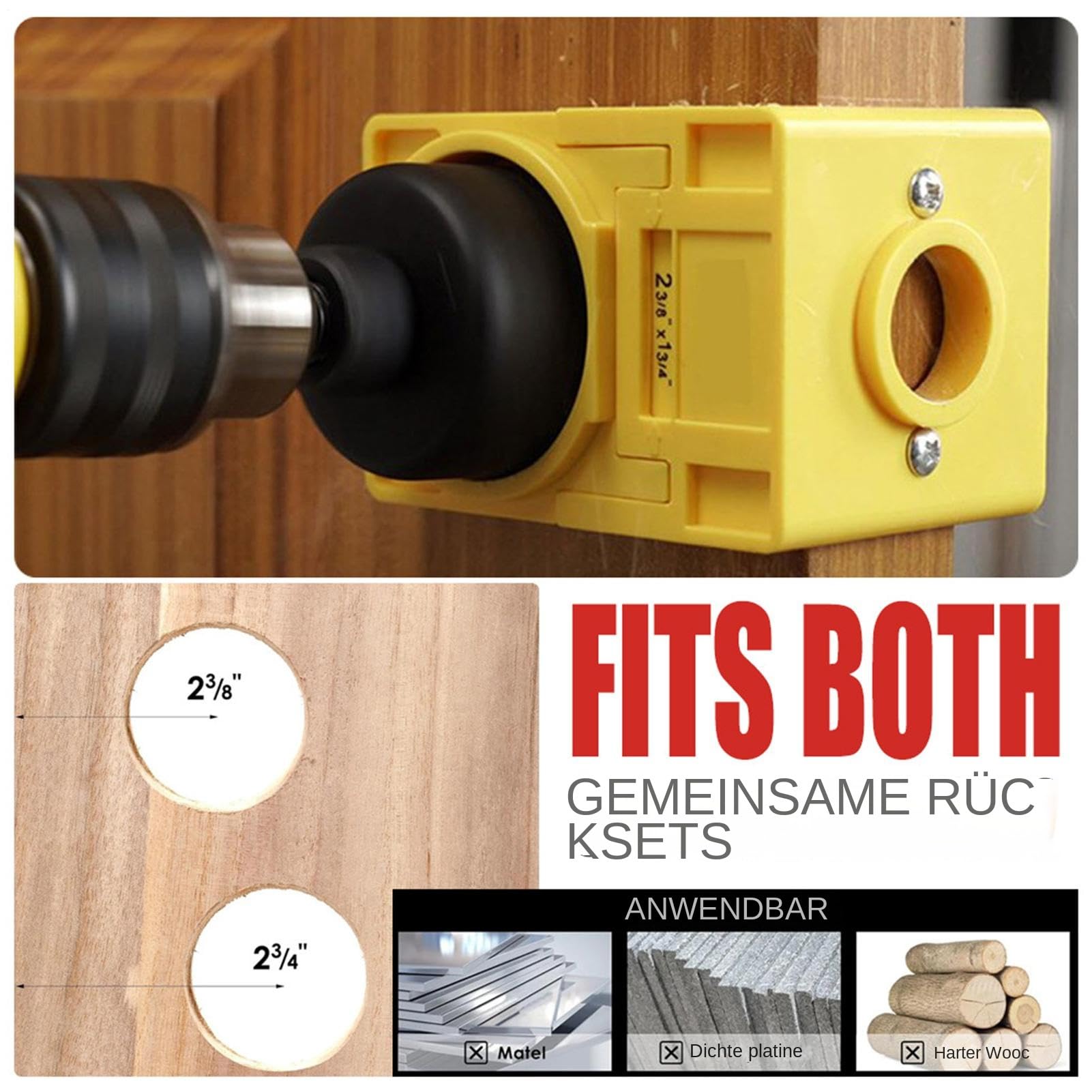 Kit Installazione Porte Ricambi Serrature Catenacci Bulloni Riparazione