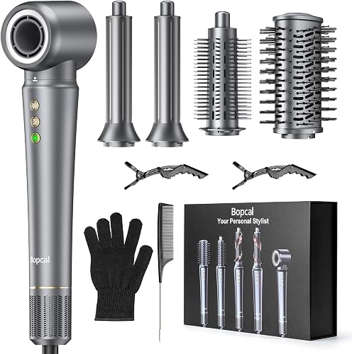 5 in 1 Hot Air Styler Wrap for Women - High-Speed Frizz-Free Hair Dryer Brush, I