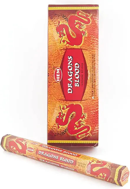 HEM Encens Sang de Dragon - Boîte de 20 bâtonnets