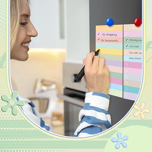 Miniatura 7 de Censen Paquete de 10 500 hojas de lista de tareas pendientes diarias, bloc de notas con 50 hojas cada bloc de notas sin fecha, bloque de notas de