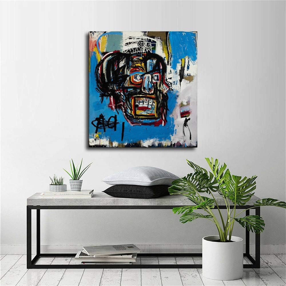 適切な価格 Untitled ジャン ミシェル バスキアポスター グラフィティアールヌーボーアートパネル絵画フォトフレーム印刷ダンフレーム印象派ヨーロッパ壁壁紙壁画美術 80 30x30cm 額装 Sungaipenuhkota Go Id