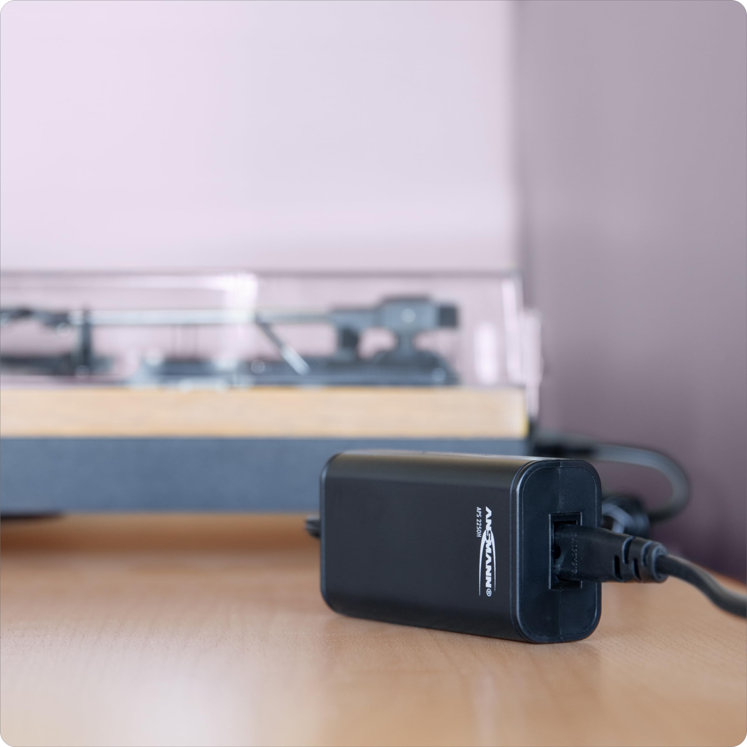 ANSMANN APS 2250 H Universal Stecker Netzteil 24V inkl 7 verschiedende Adapter Stecker - Netzstecker bis max. 2250mA - Netzadapter zur Stromversorgung vieler Elektrokleingeräte von 12-24 Volt regelbar