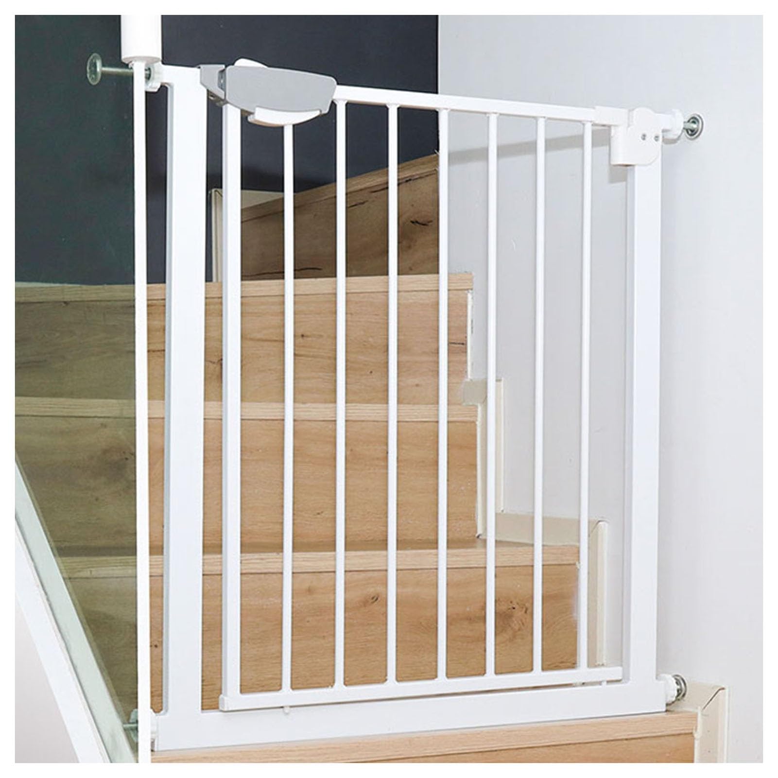 Barrière de sécurité 77-82 cm ajustable pour escalier et porte