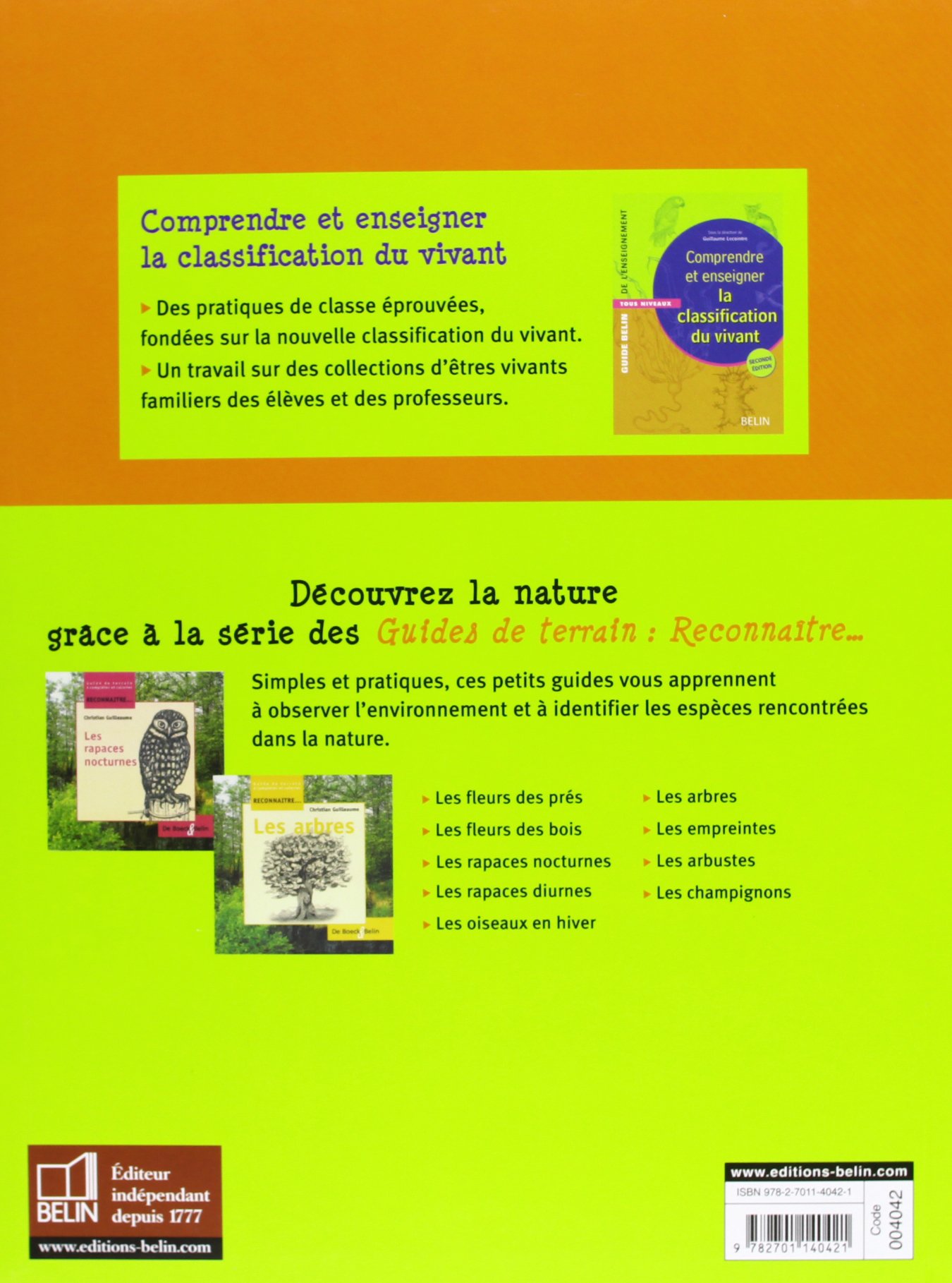 André Duco, pour classe de 6éme : Sciences de la vie et de la terre