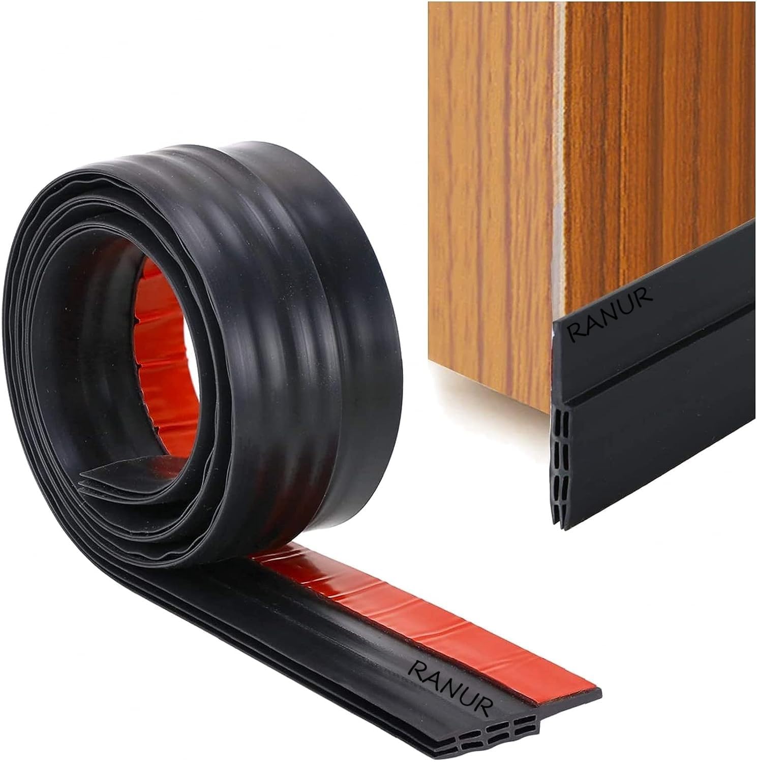 KBZONE Tape for Seal Waterproof Insects dust Door Tapes to Stop air, soundproof,Door Sealing Strip for Home Bottom Door Gap Seal Strip Gap (Black) (B0CRRDZDZP) Amazon Price History, Amazon Price Tracker