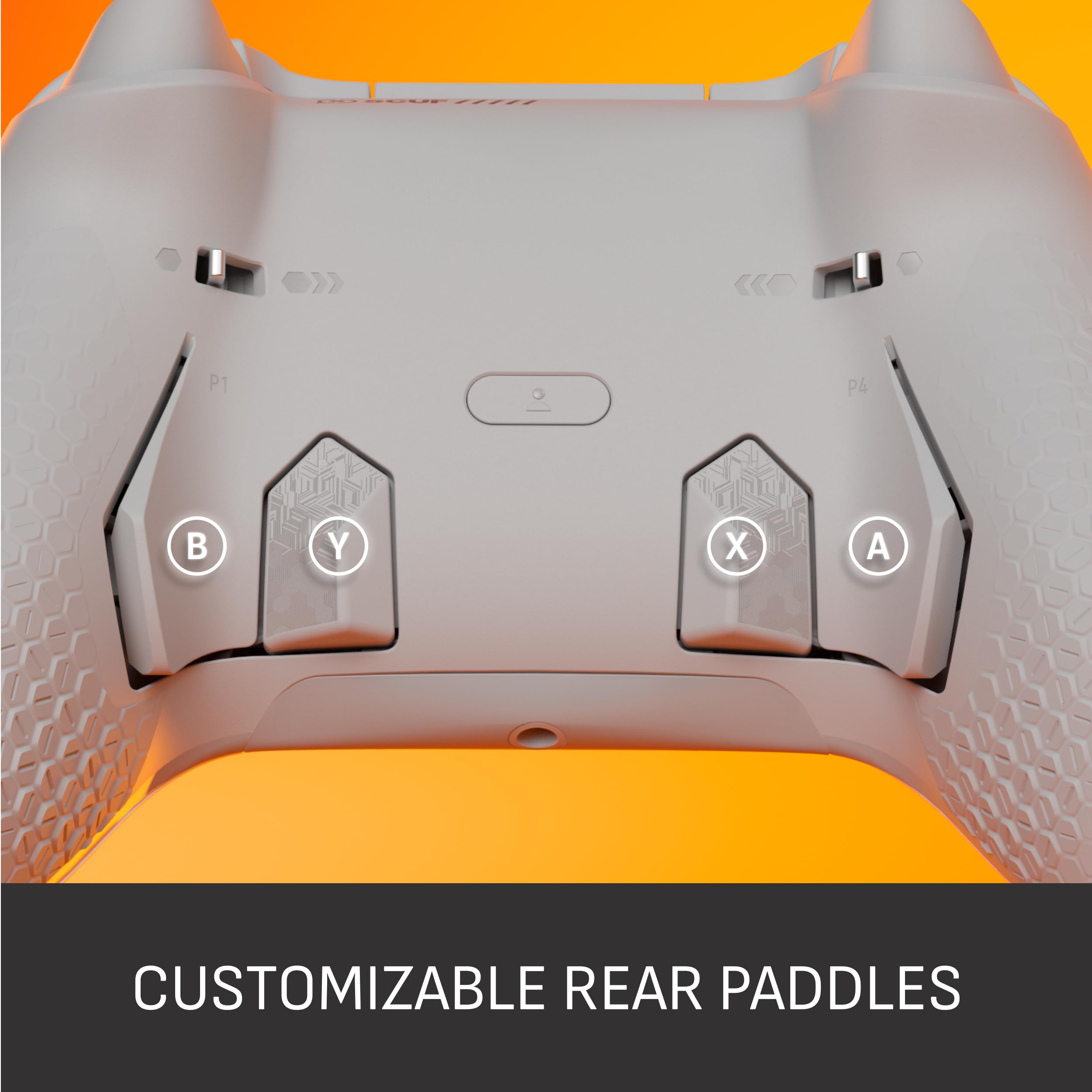 SCUF VALOR PRO - Controller Xbox Wired Performance - Back Paddles personalizzabili, trigger istantanei, thumbstick effetto Hall, Controlli audio, Xbox Series X |S, Xbox One, PC Windows - Grigio chiaro