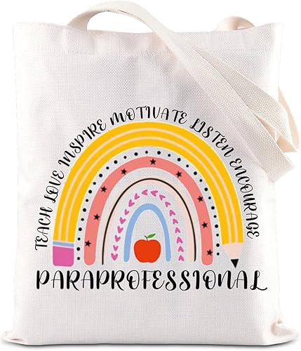 FOTAP Kit de supervivencia paraprofesional para profesor, bolsa paraprofesional, paraeducador, apreciar regalo, regalo de asistente de maestro