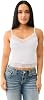True Religion Women's Hs Crystal Embroidery Lace Tank