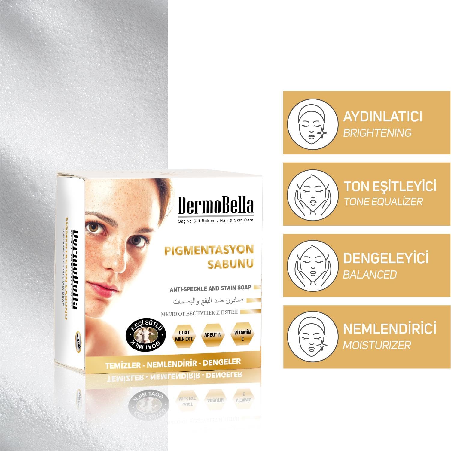 Dermobella Pigmentation/Anti-Blemish Soap 130Gr Sabun