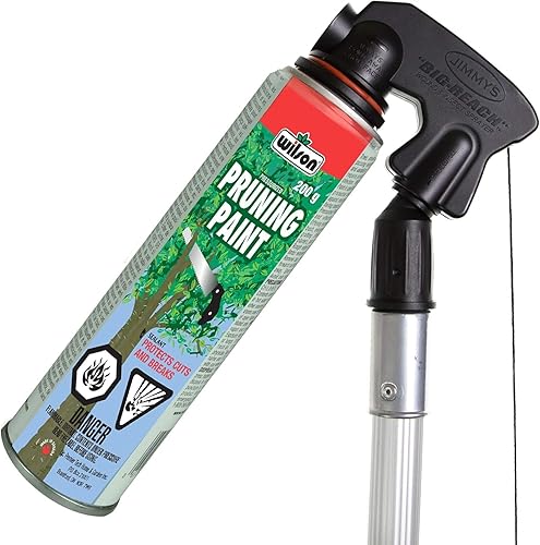 Miniatura 3 de DOCA - Accesorio rociador de poste de extensión de gran alcance para sellador de poda de árboles, aerosol de insectos, pintura en aerosol, sellador
