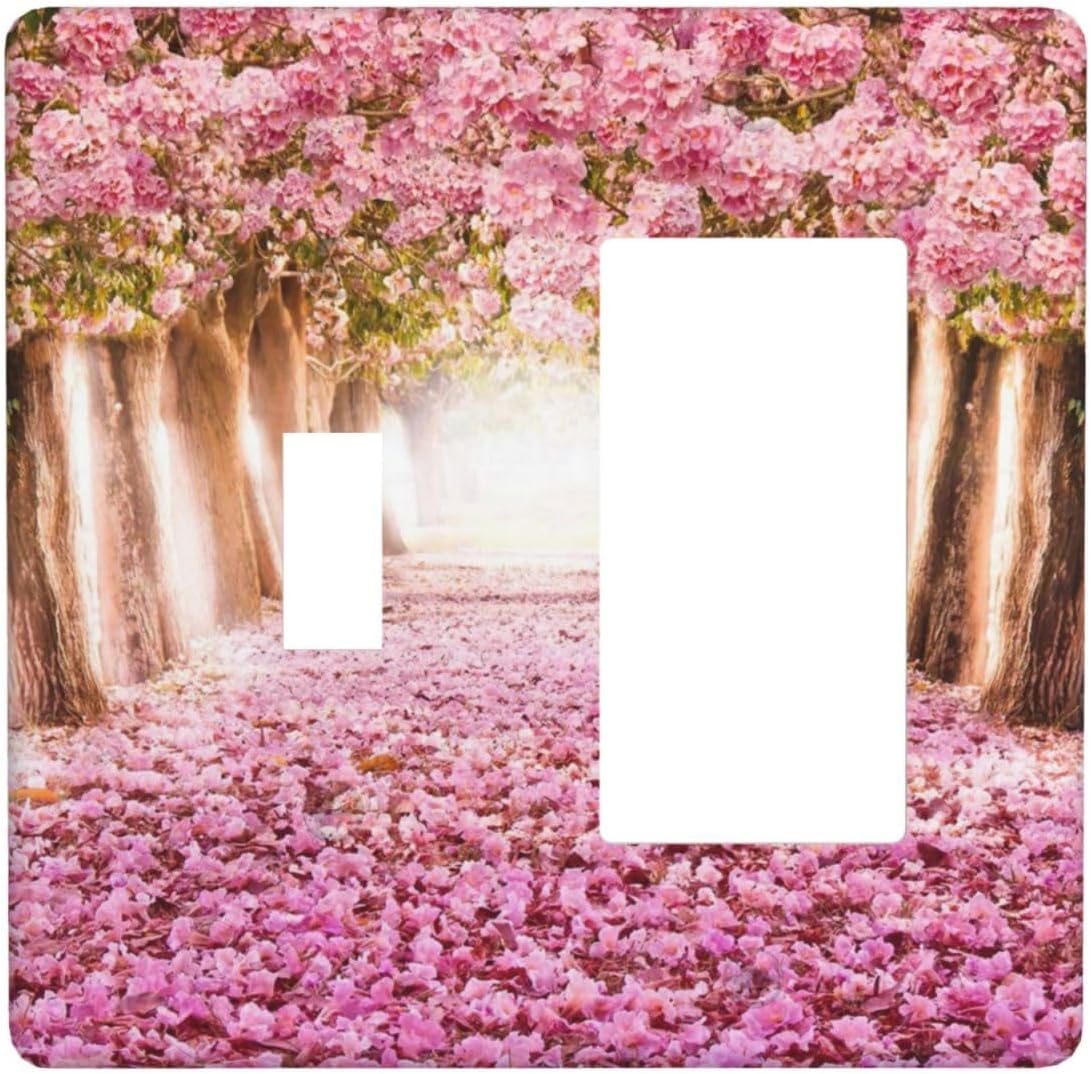 1 Gang Electrical Decora/GFCI Device Wallplate Abstract Lexury Dark Turquoise Teal Blue Gray Marble Textured Pattern Single Decorator Rocker Outlet Light Switch Cover Electrical Faceplate Dimmer