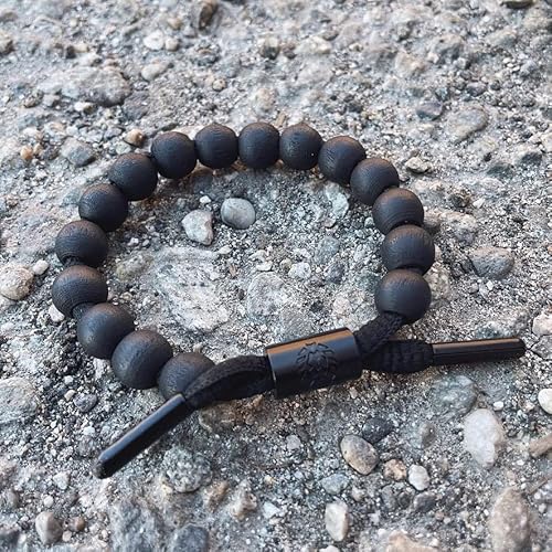 Rastaclat Original Hand Beaded Black Karma Adjustable Bracelet For All Ages Men | Women #TOP6