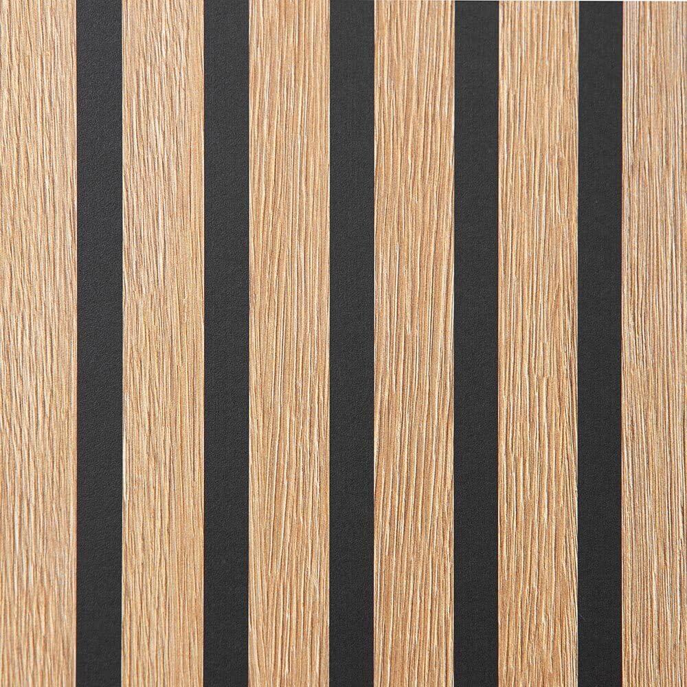 Lomadox Aktenschrank abschließbar Büroschrank mit Schiebetüren 100cm Breite modern in schwarz Akustikpaneel-Optik