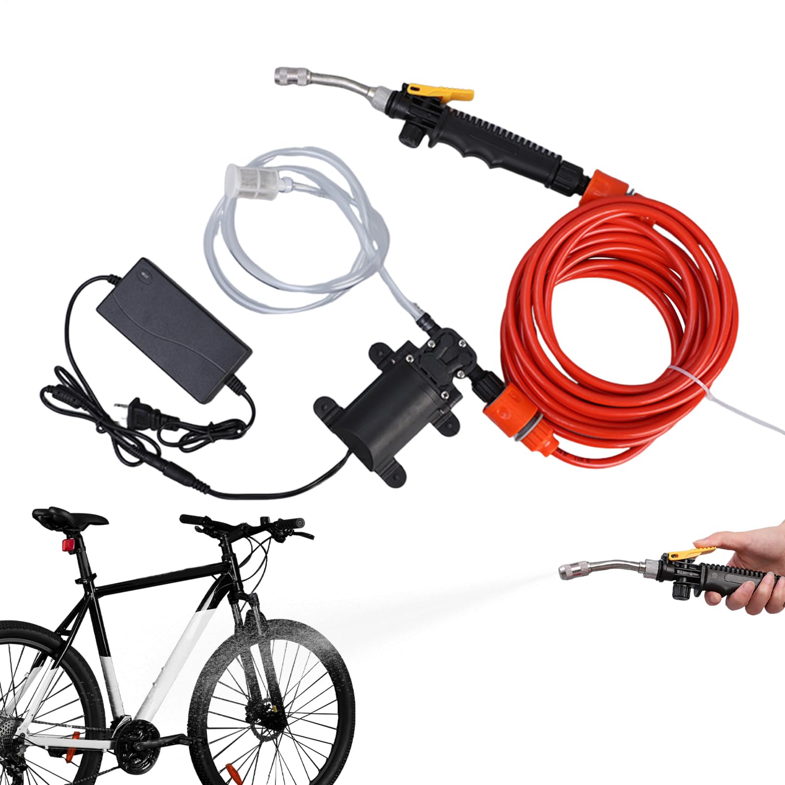 Lavaggio Auto Portatile, Idropulitrice Manuale Portatile, Per Doccia Esterna, Condizionatore e Utensili Casa