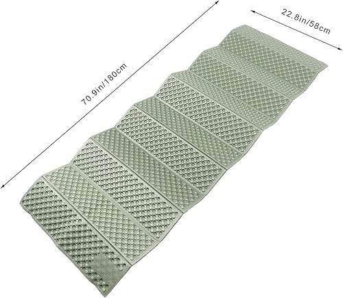 Miniatura 2 de YARNOW Foldable Camping Sitting Pad Outdoor Picnic Cushion Mat Lightweight Portable Multi-use Sleeping Mat for Hiking Beach and Tent Activities