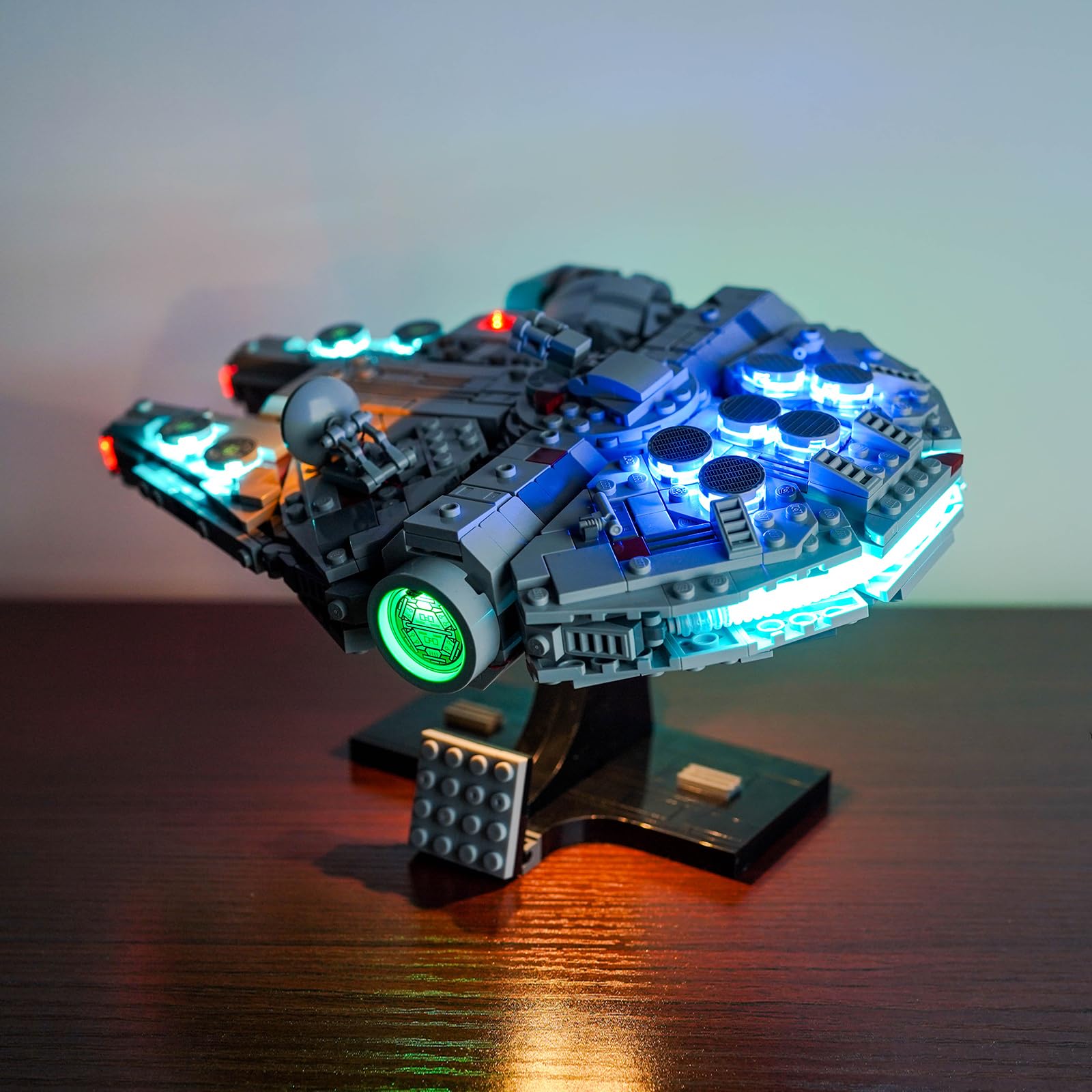Light Kit Blue Millennium Falcon Lego Light My Bricks Lighting Kit