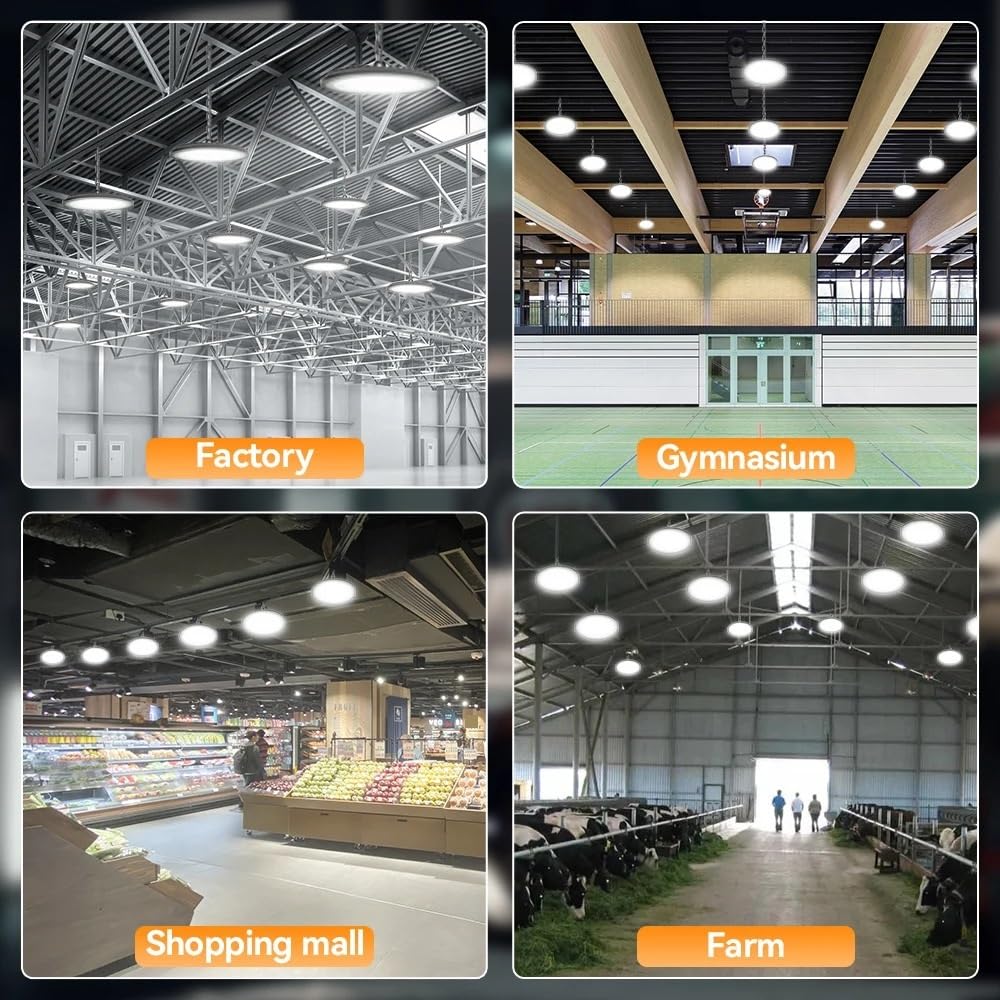 Foco Led Exterior, Luces industriales Impermeables de la bahía de la iluminación 200W IP65 del Reflector LED del UFO Altas