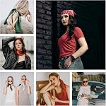 35" Satin Square soie feeling cou écharpe Neckerchief Bandana léger nuit dormant tête écharpes pour femme