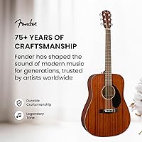Vista 9 de Conjuntos de guitarras acústicas Fender CD-60.