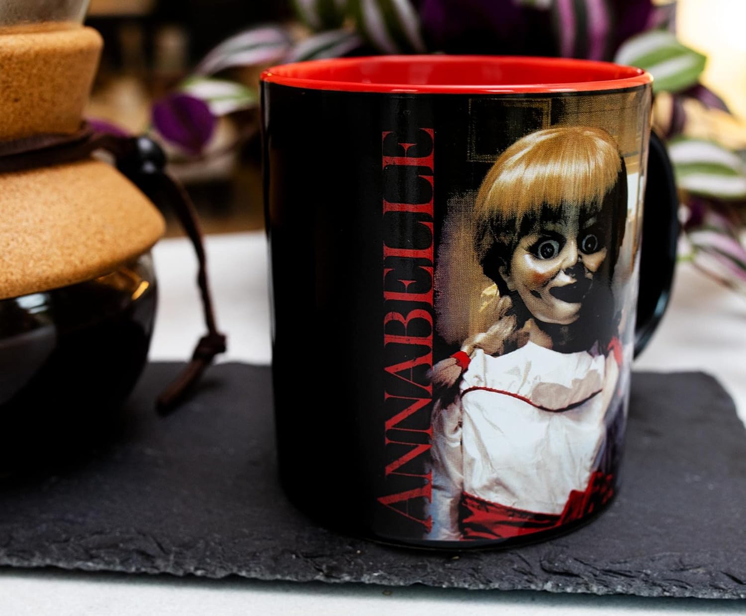 Silver Buffalo Annabelle The Conjuring Ceramic Mug | Coffee Cup For Espresso, Tea | Holds 20 Ounces - Image 4