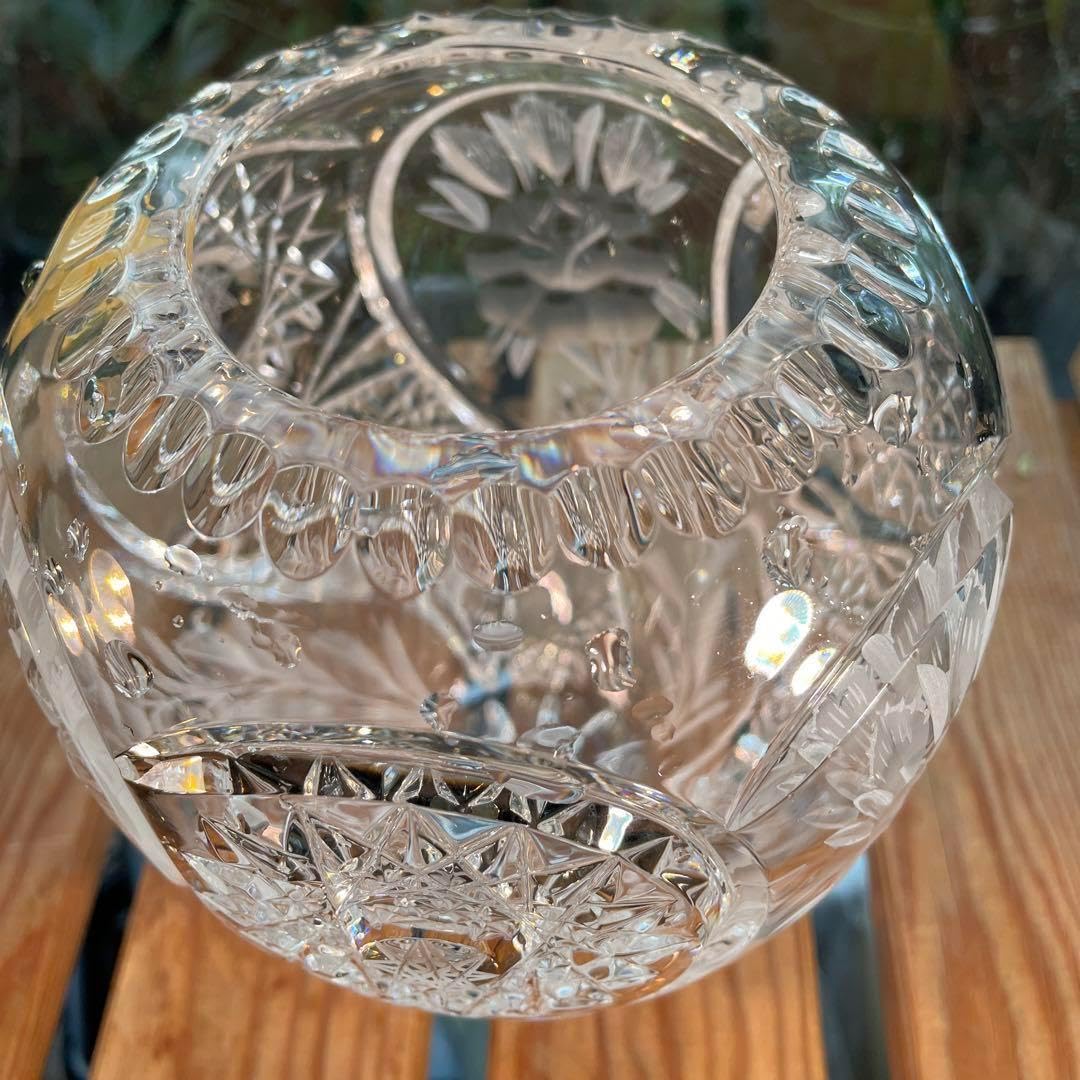 Amazon.co.jp: 旧東独製 LAUSITZER CRYSTAL ブレイクリスタルフラワー 