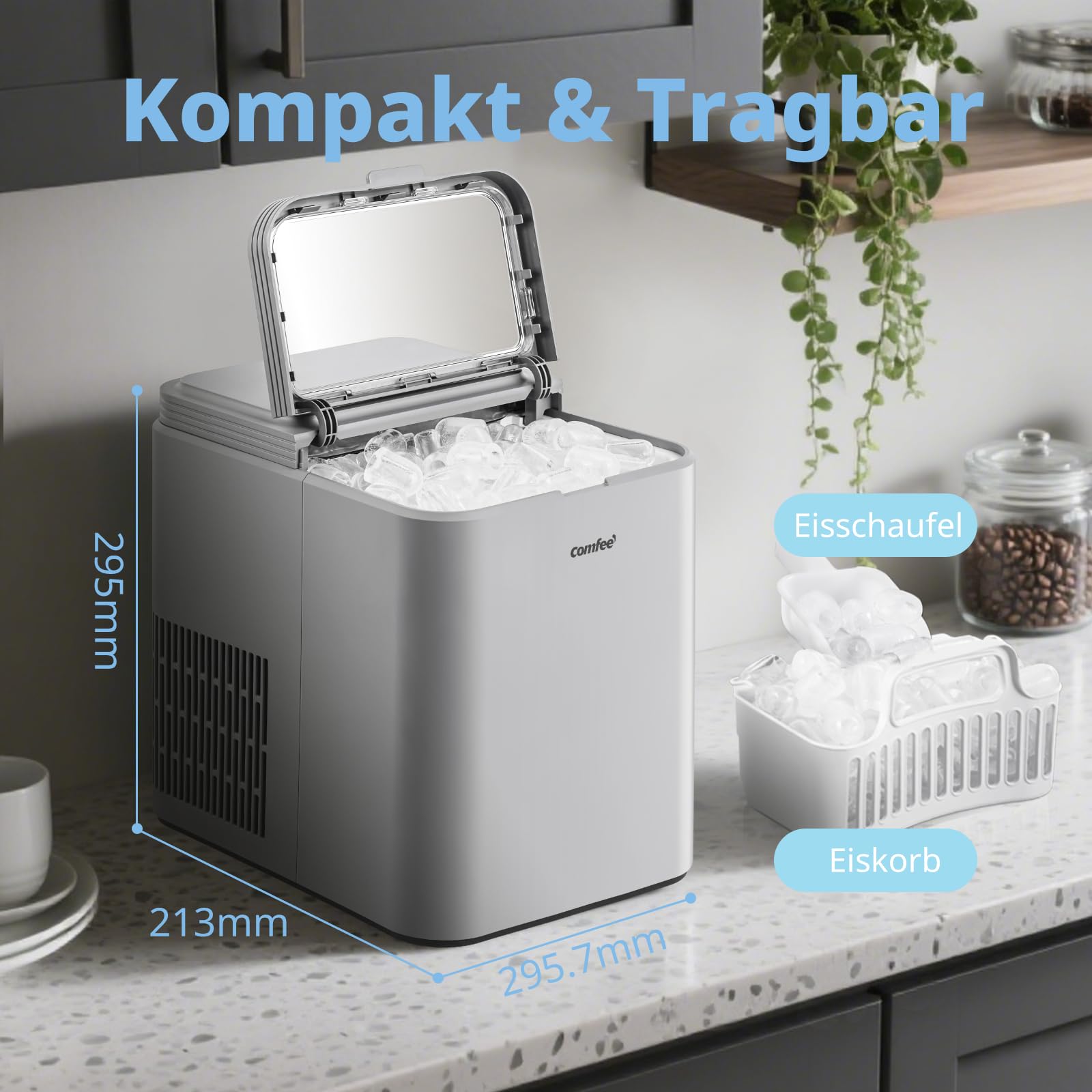 Comfee' RCI12GY1EU(E) Eiswürfelmaschine – Bild 3